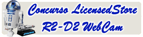 Concurso R2-D2 WebCam Licensed Store Concurso R2-D2 WebCam Licensed Store